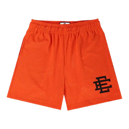 Eric Emanuel Orange/Black EE Basic Shorts
