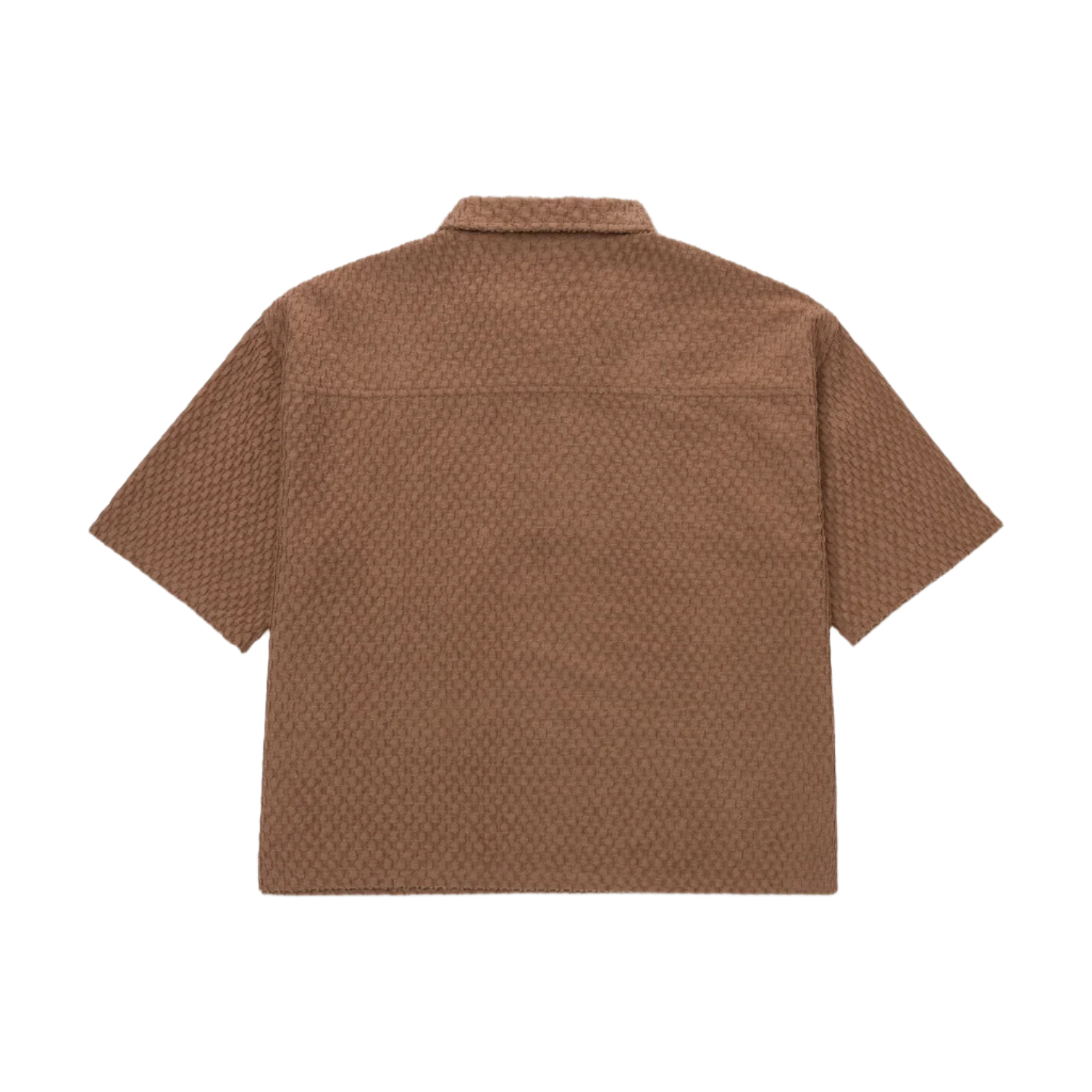 Honor The Gift "Honor Textured" Brown Knit Quarter Zip