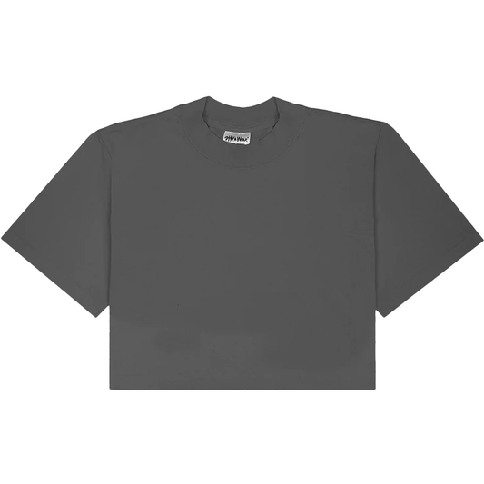 Sole Garden Shadow Heavier Blank CROP T-Shirt