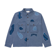 Honor The Gift "Motorhead" Navy Cover Shirt Jacket