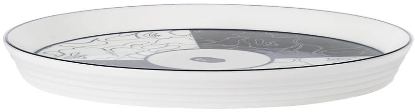 Bathing Ape "White/Navy Camo" Porcelain Plate