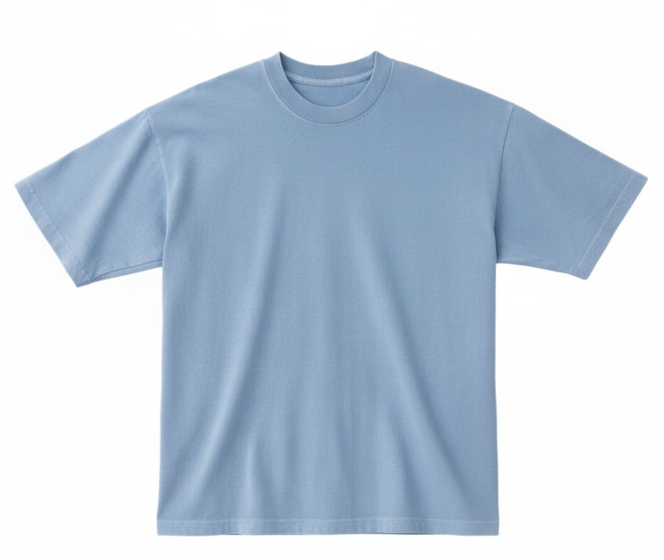 Sole Garden Light Blue Blank T-Shirt