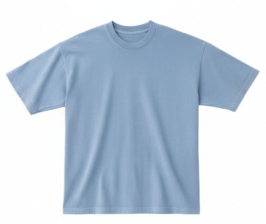 Sole Garden Light Blue Blank T-Shirt