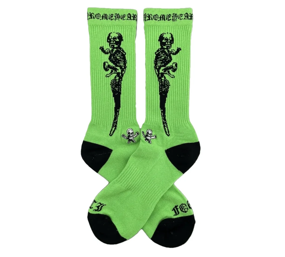 Chrome Hearts "Foti" 1PK Socks