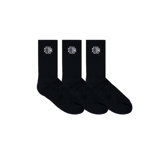 Eric Emanuel "EE Socks" Black/Black
