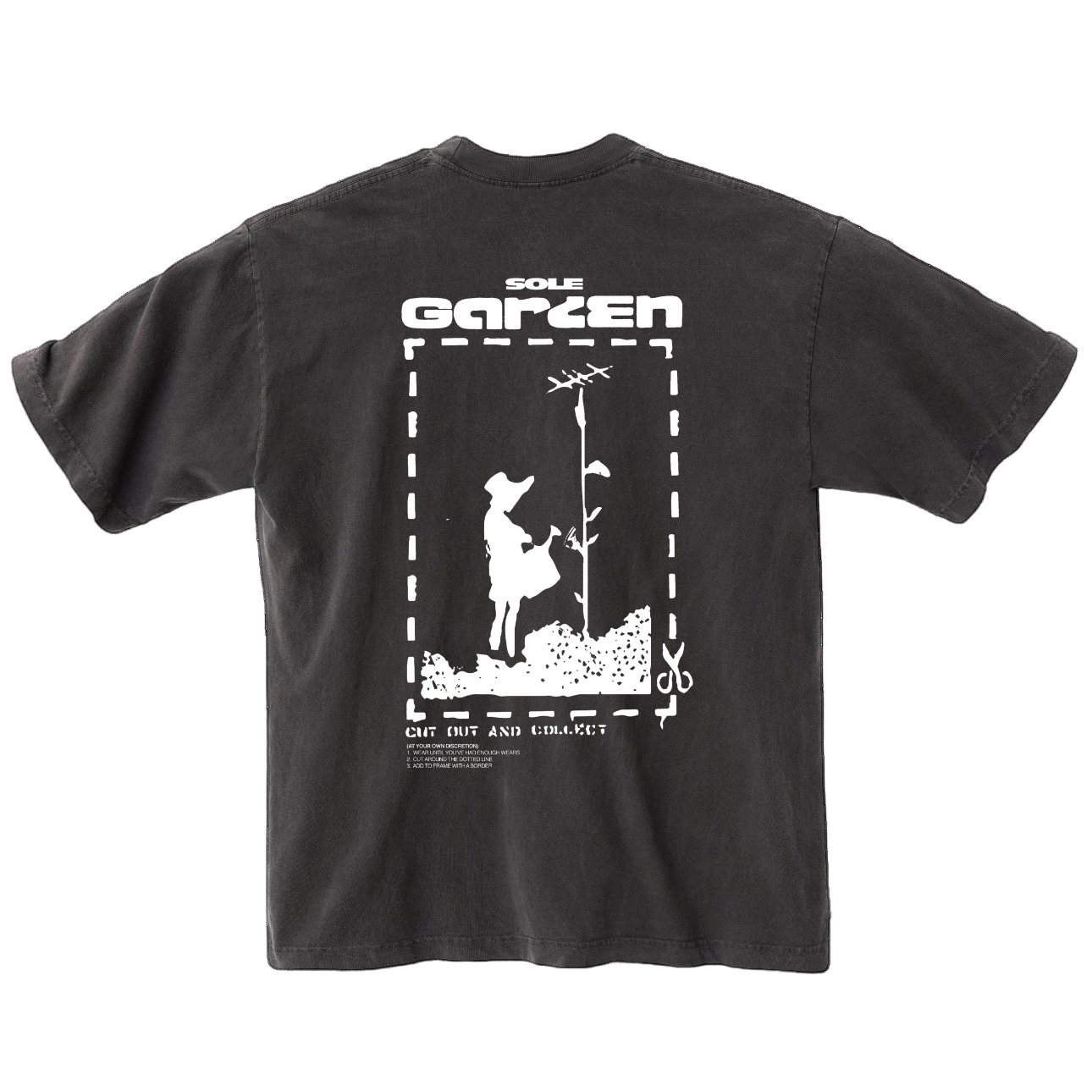 Sole Garden "Art Basel 2024" T-Shirt Vintage Black