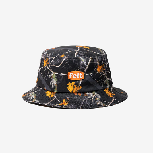 FELT "Logo" Black Woodland Bucket
