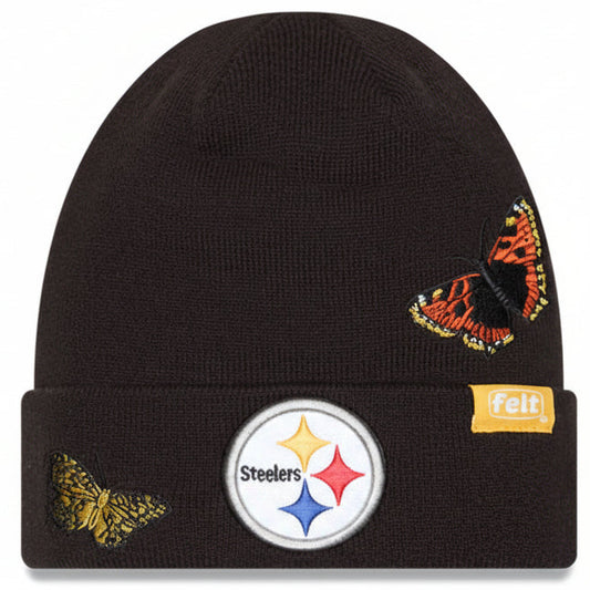 FELT x New Era "Pittsburgh Stellers" Black Beanie