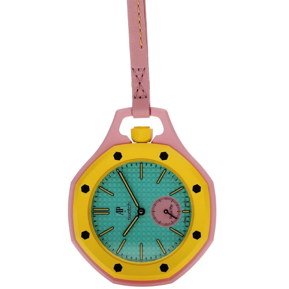 Swatch x Audemars Piguet AP Bioceramic Royal Pop 'Savonnette Otg Roz'