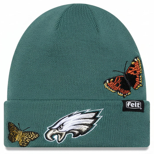 FELT x New Era "Philadelphia Eagles" Green Beanie