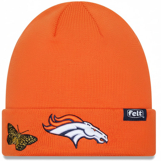 FELT x New Era "Denver Broncos" Orange Beanie