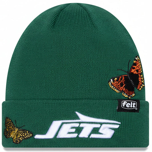 FELT x New Era "New York Jets" Green Beanie