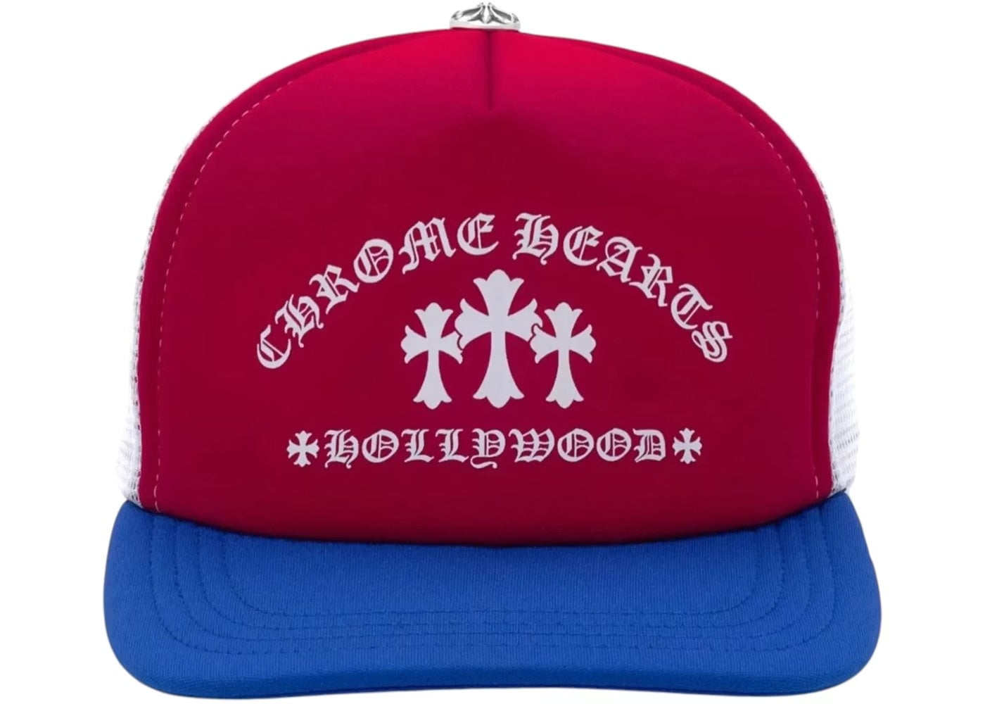 Chrome Hearts 'Cemetery Cross 4th of July' Hollywood Trucker Hat