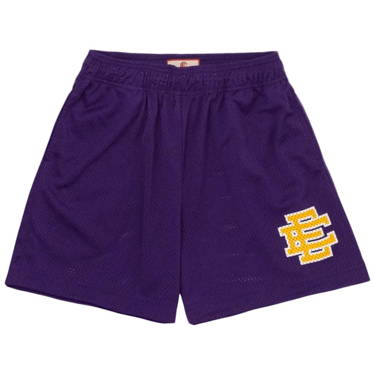 Eric Emanuel 'EE Basic/Core' Purple/Yellow Short