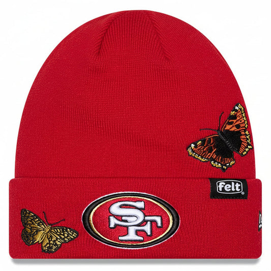 FELT x New Era "San Francisco 49ers" Red Beanie