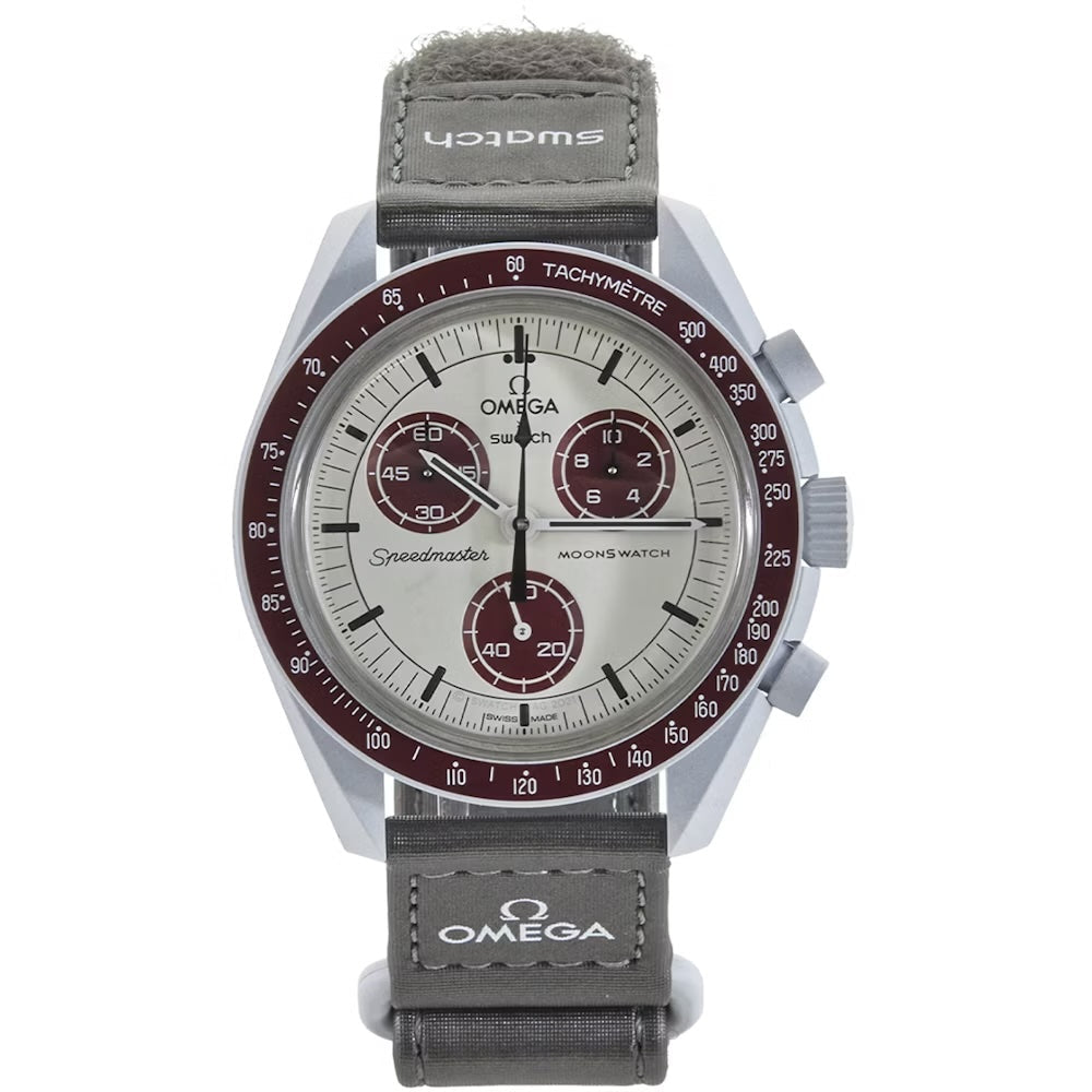 Swatch x Omega "Mission to Pluto" Bioceramic Moons watch