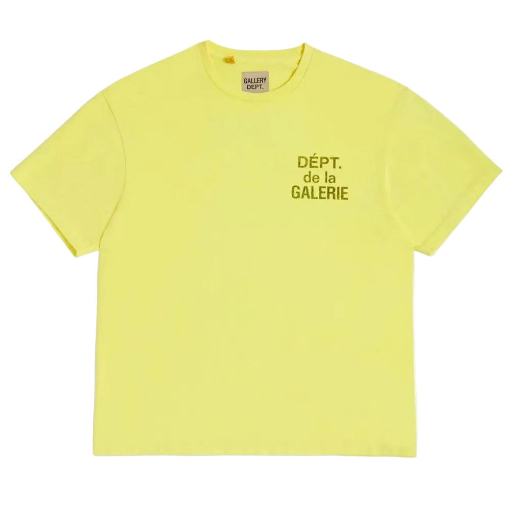 Gallery Dept. 'French'  Flo Yellow Tee