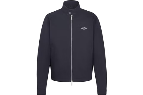 Dior x Jordan Woven Jacket - Navy (Pre-Owned)