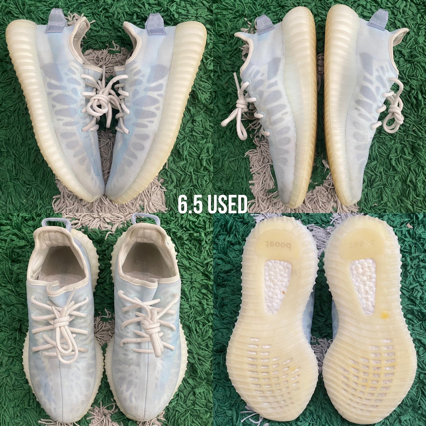Adidas Yeezy 350 “Mono Ice” USED