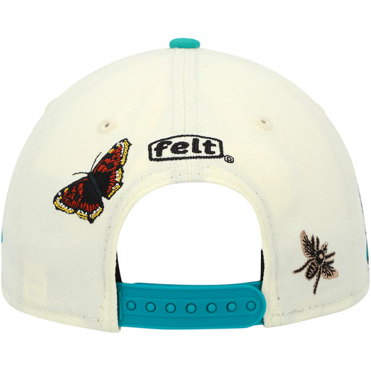 FELT x New Era "Florida Marlins" White Snapback