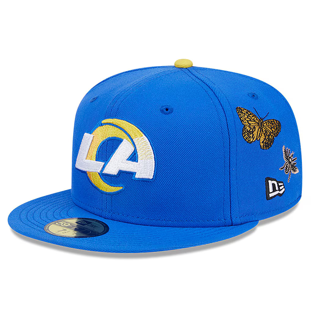 FELT x New Era "Los Angeles Rams" Blue Fitted Temp