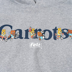 FELT x Carrots by Anwar Carrots "Wordmark" Heather Grey Hoodie