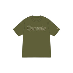 Carrots by Anwar Carrots "Wordmark" Olive T-Shirt