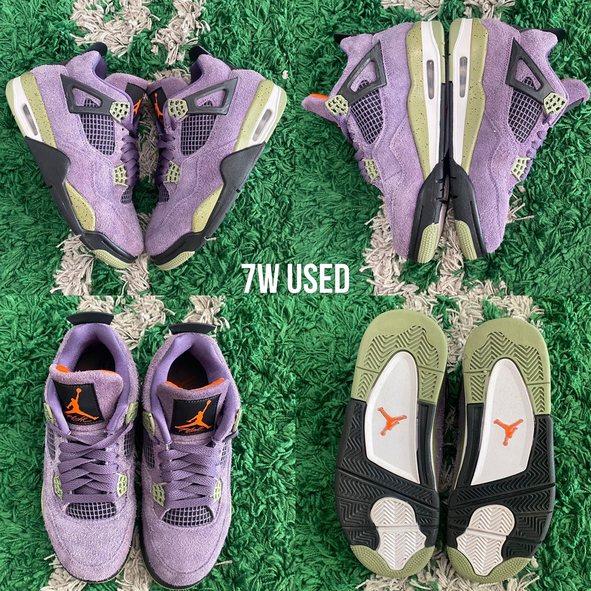 Air Jordan 4 Retro "Canyon Purple" WMNS