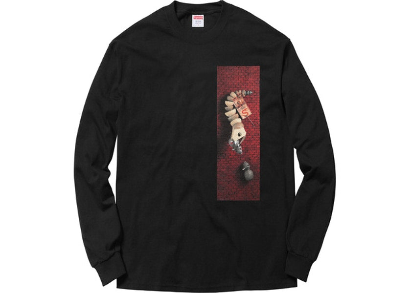 Supreme "Mike Hill Snake Trap" Long Sleeve Tee