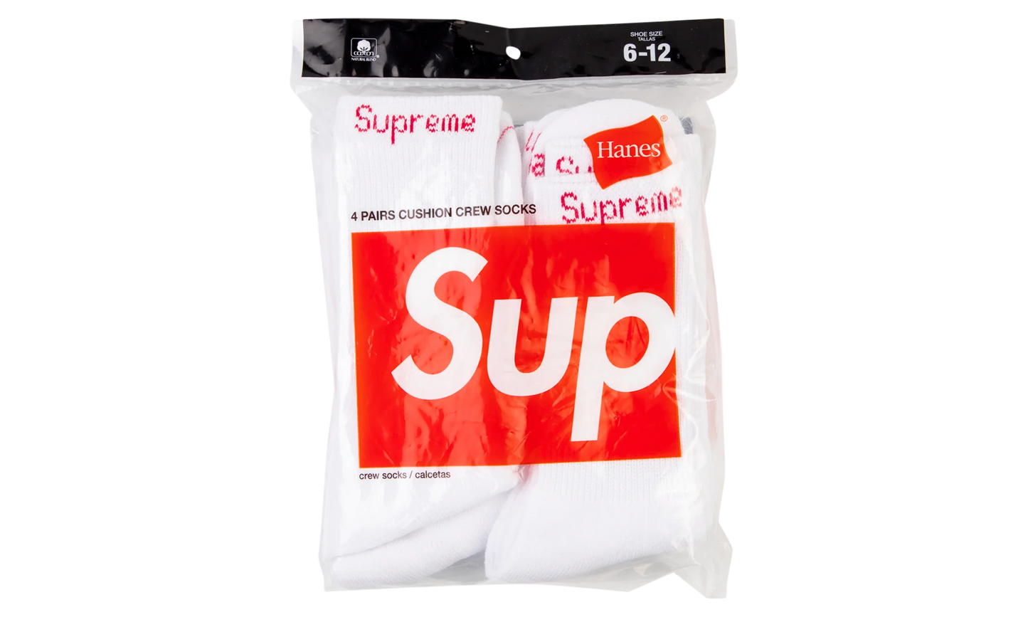 Supreme/Hanes Socks (4 Pack)