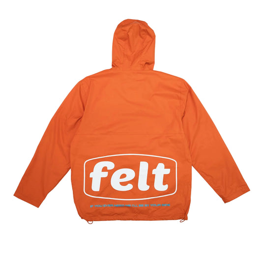FELT "Downpour" Orange Jacket