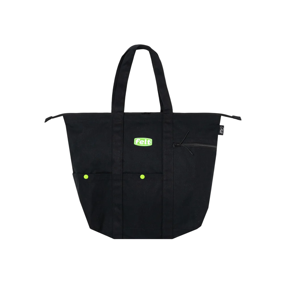 FELT "Nakameguro" Black Tote Bag