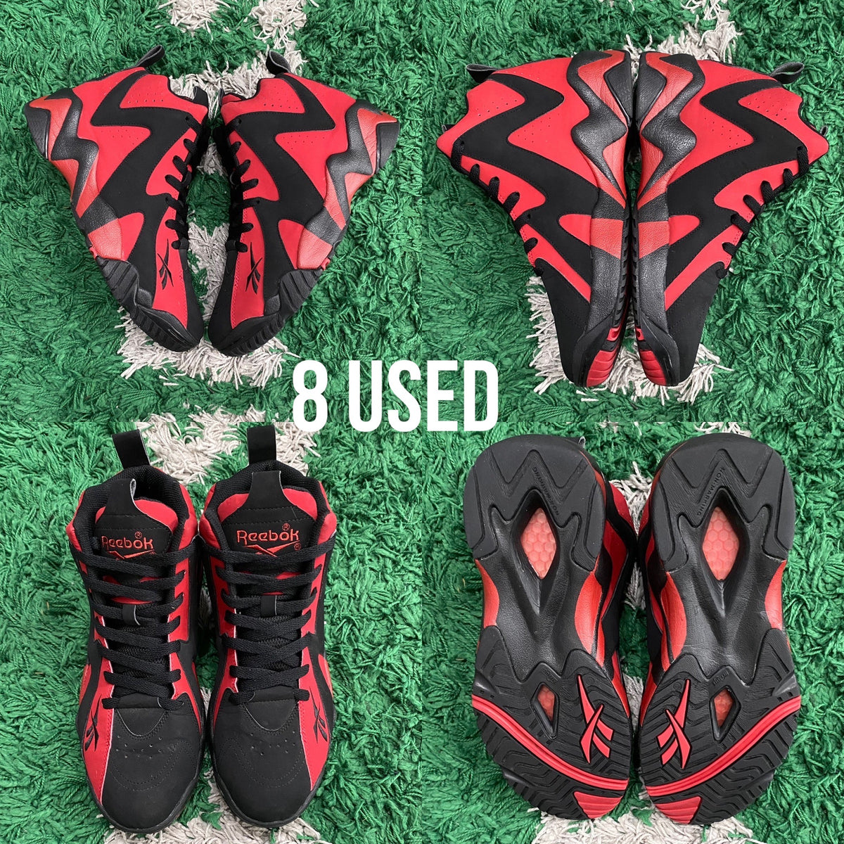 Reebok Kamikaze 2 "Black/Red"