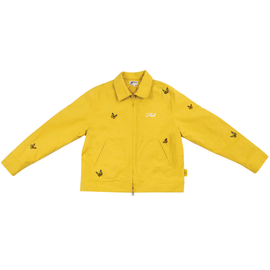 FELT "Butterfly Garden" Yellow Jacket