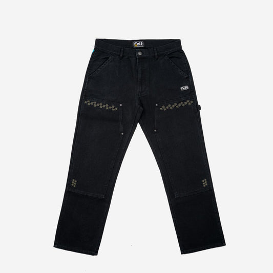 FELT "Hitch Hiker" Black Carpenter Pants