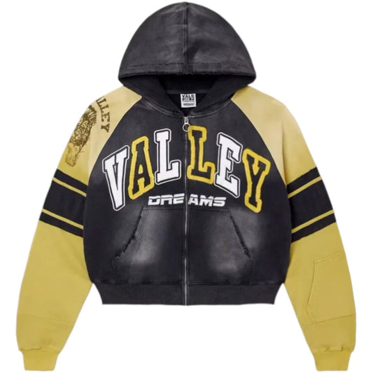 Vale Forever 'Lethal' Zip Up Black Hoodie