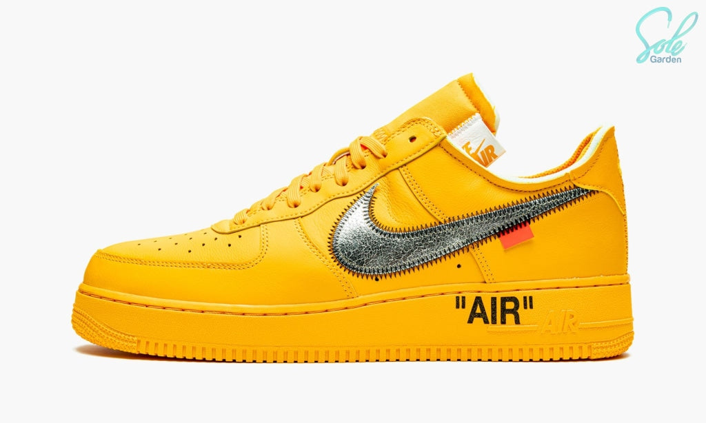 Nike Air Force 1 Low x Off White  "ICA University Gold"