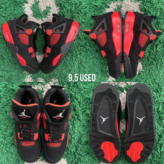 Air Jordan 4 Retro "Red Thunder" USED