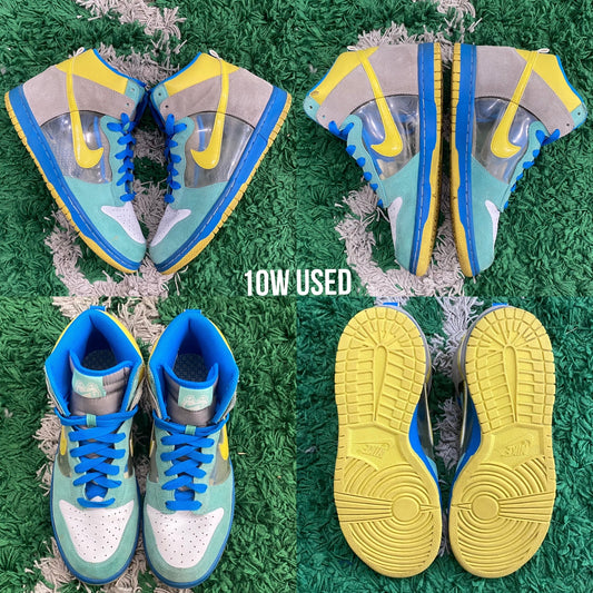 Nike Dunk High "See Thru Ozone Mint" WMNS