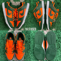 Nike Dunk Low "University of Miami"