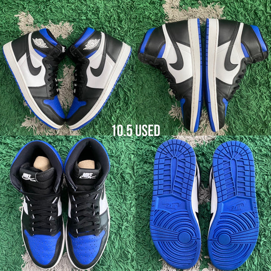 Air Jordan 1 Retro High OG  “Royal Toe” USED