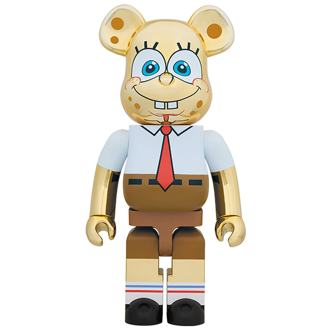 Be@rBrick Spongebob Gold Chrome 1000%