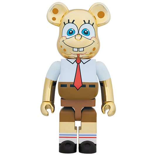 Be@rBrick Spongebob Gold Chrome 1000%