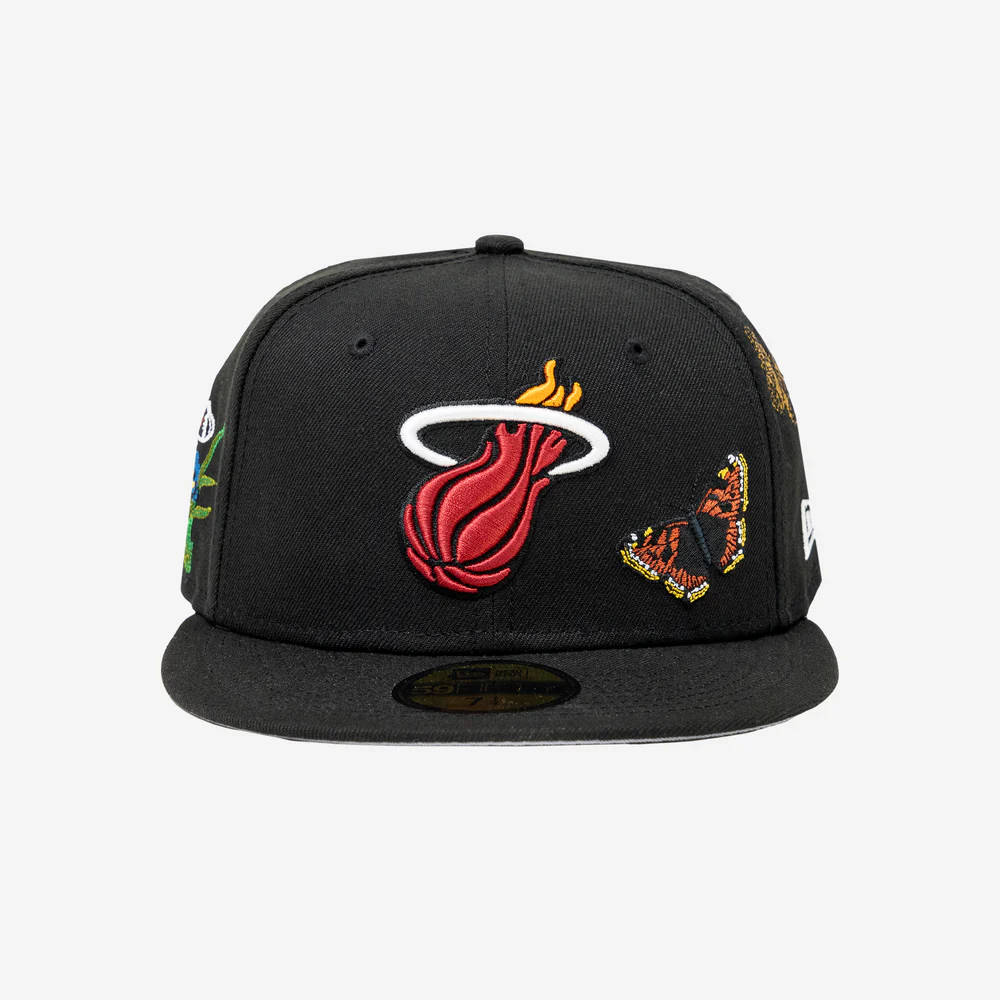 FELT x New Era "Miami Heat" Black Fitted