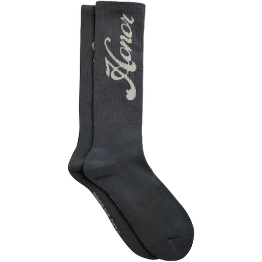 Honor The Gift "Script" Socks