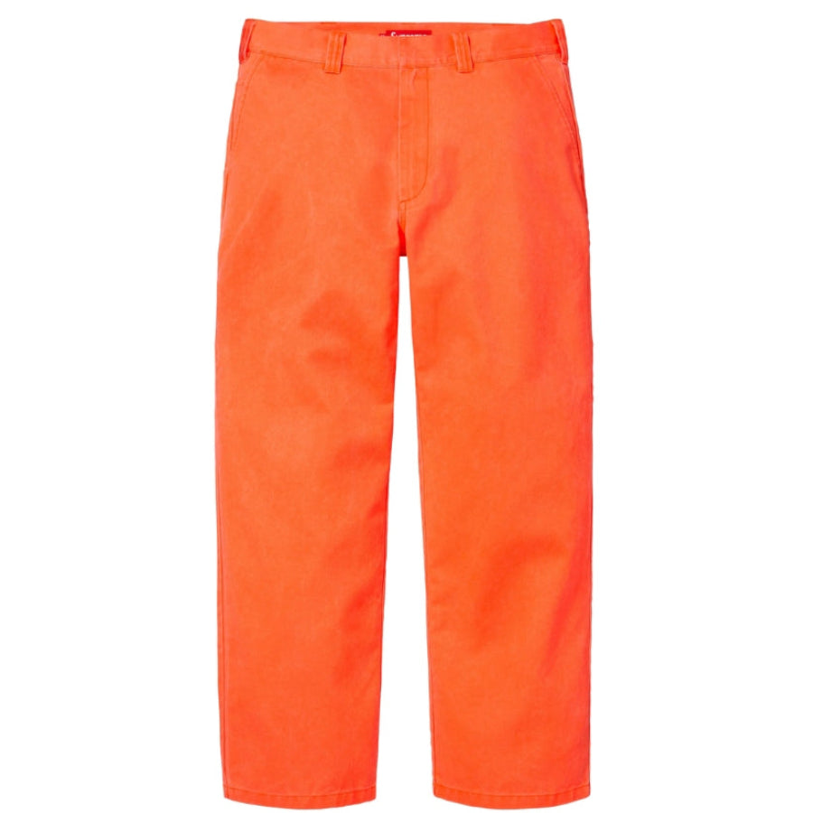 Supreme "Work Pant" Orange USED