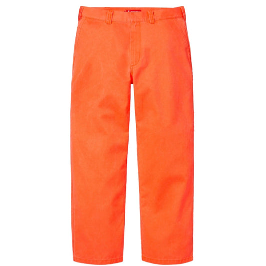Supreme "Work Pant" Orange USED