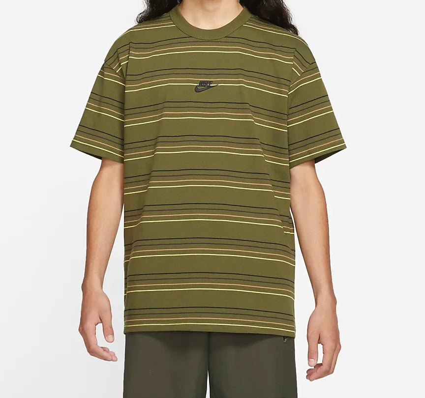Nike Premium Tee Olive Stripe