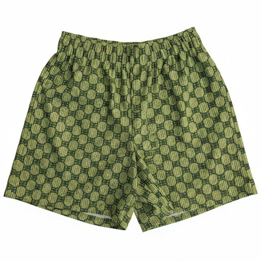 Bravest Studios "BB Monogram" Green Mesh Shorts