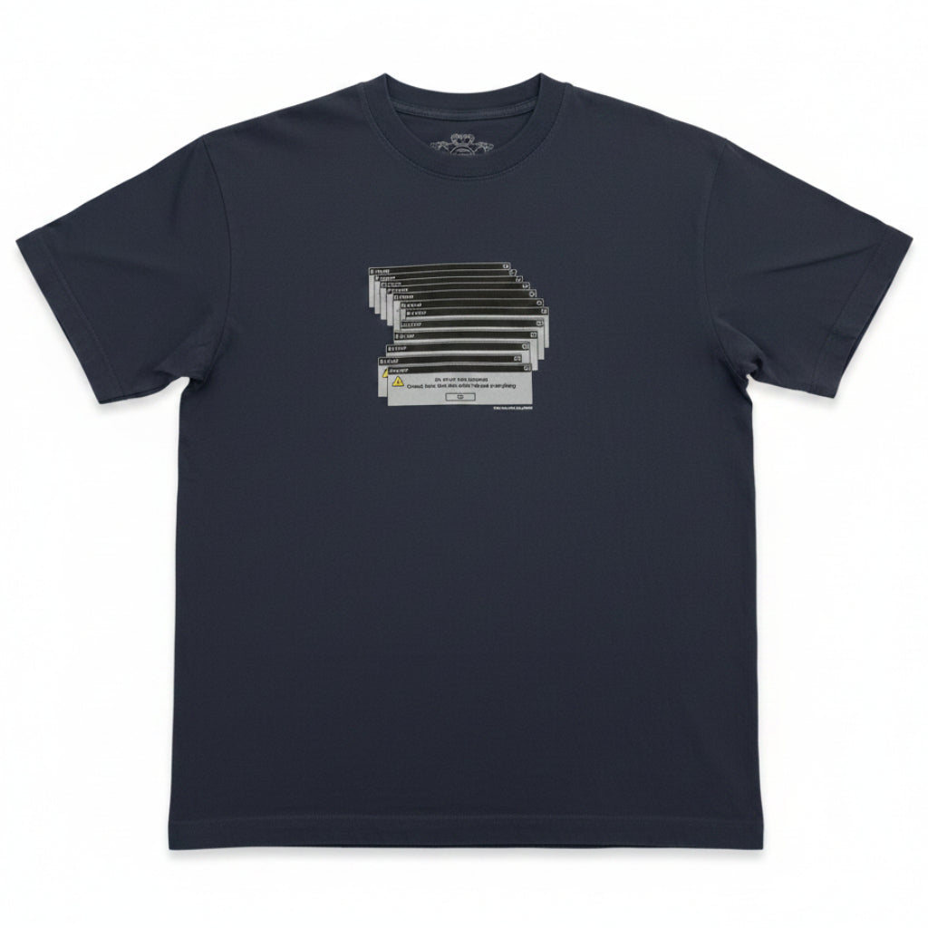 GHE 'Error' Navy Tee